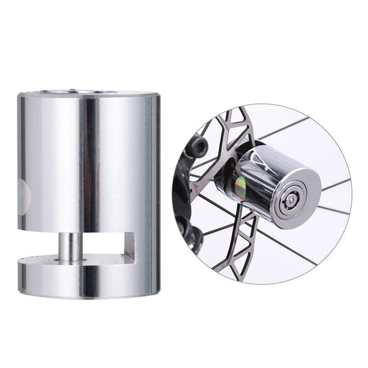Anti-theft Wheel Disc Brake Lock for Motorcycle Scooter (Portable)