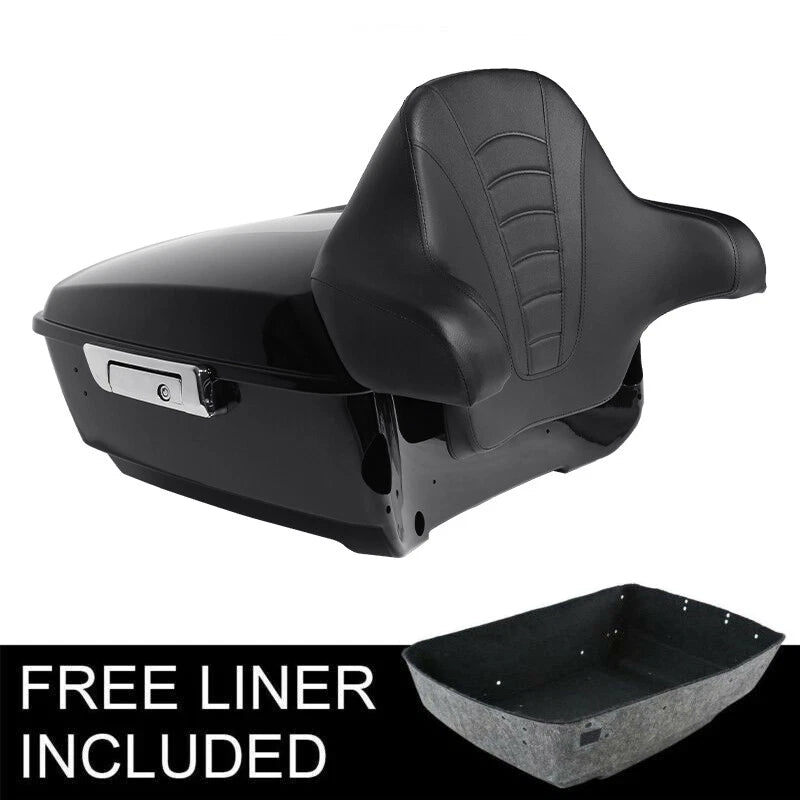 Trunk & Wrap Around Backrest Pad for Harley Touring Road Glide (2014–2026)