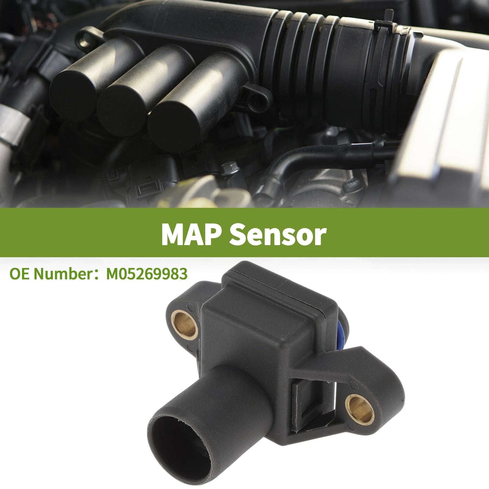 Manifold Absolute Pressure MAP Sensor Replacement for Chrysler Cirrus (1995–2000)