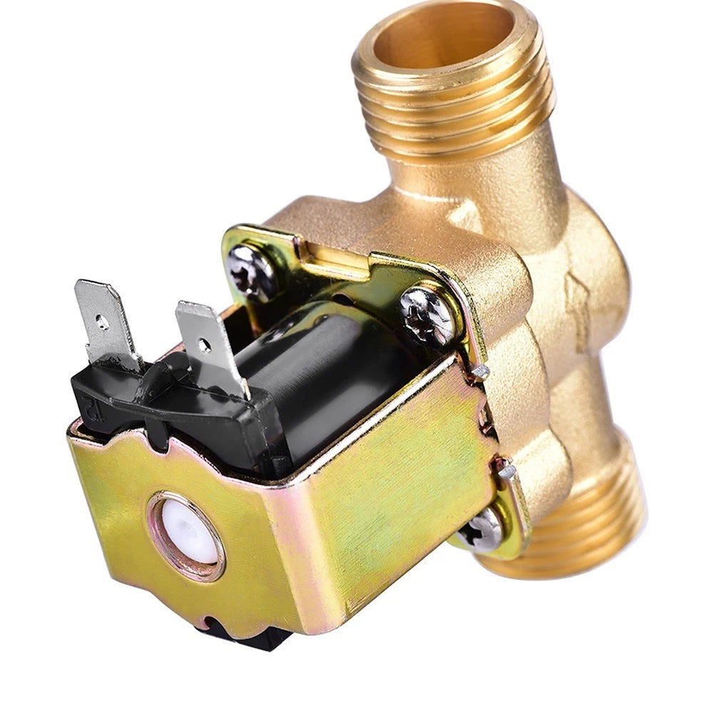 1/2 Inch Brass Solenoid Valve AC 220V Water Normally Closed