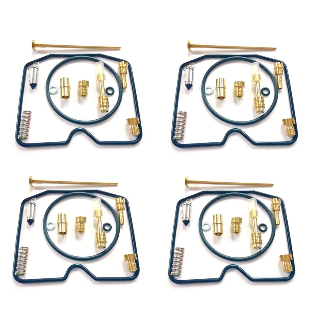 4X Carburetor Repair Kit for Kawasaki Prairie 300 KVF300 (1999–2002)