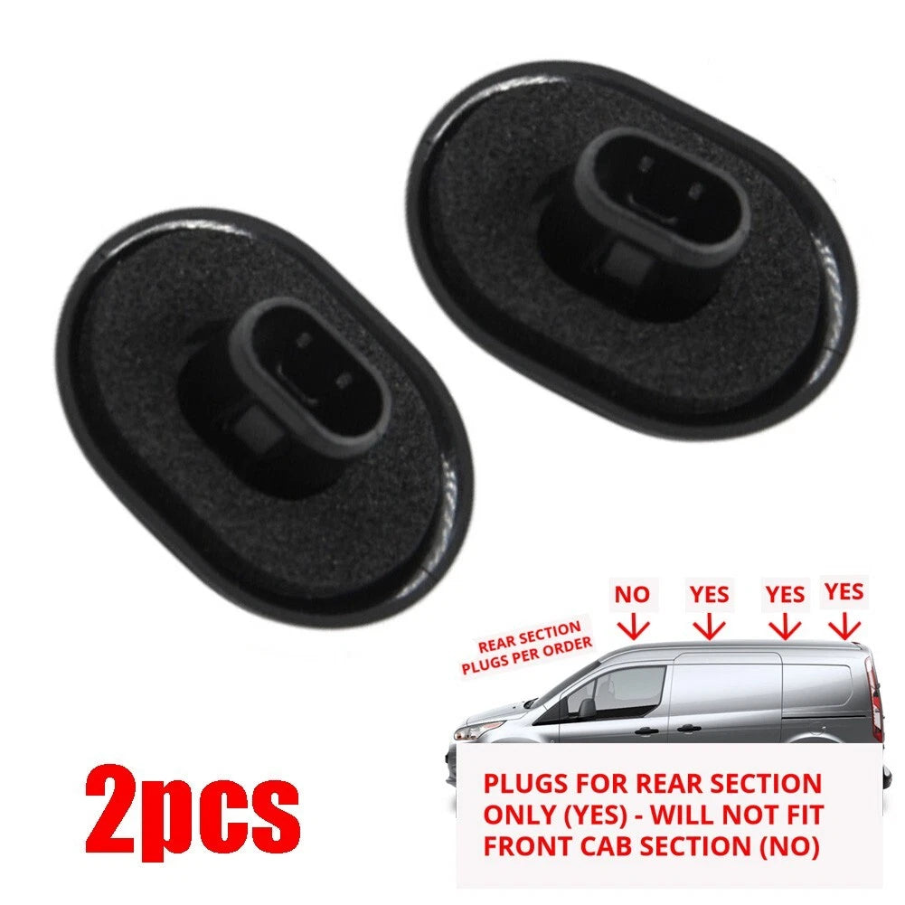 2X Rear Section Roof Rack Cap for Ford Transit Connect