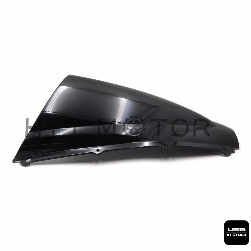 Double Bubble Windshield for Triumph Daytona 675 (2006–2008) Black