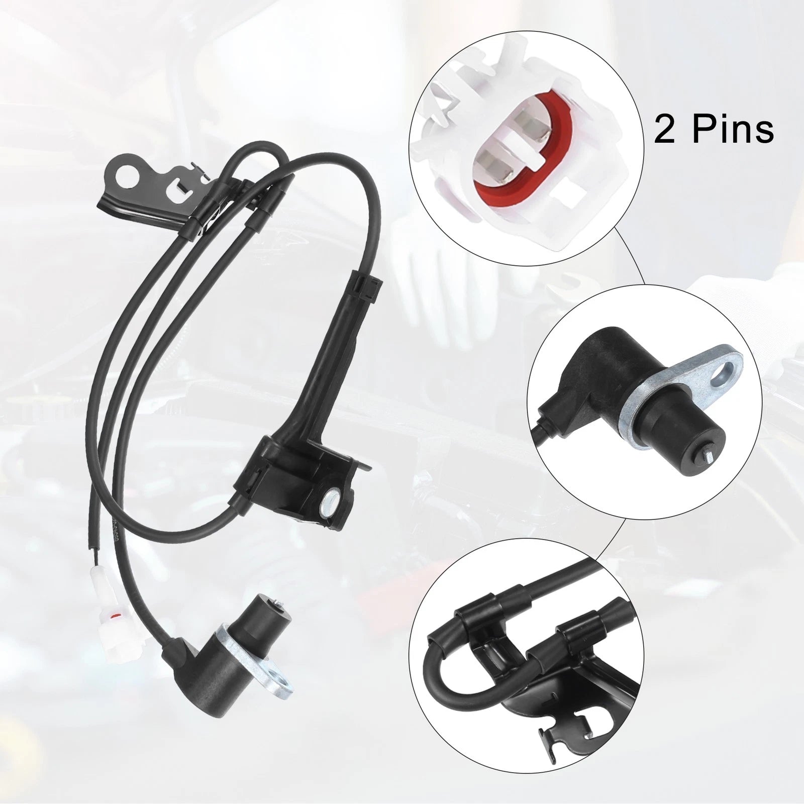 Front Left Car ABS Wheel Speed Sensor for Toyota Corolla (2003–2008)