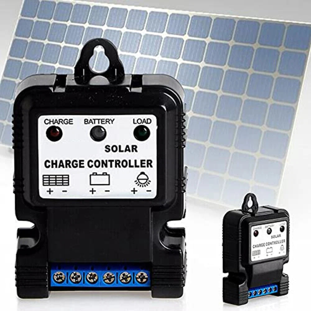 LED Display for PWM Solar Charge Controller 5A for Lithium 3.7V 7.4V