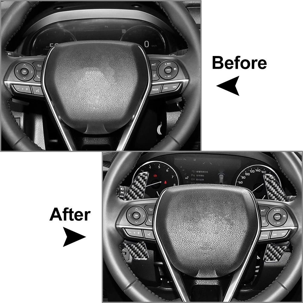 Steering Wheel Shift Paddle Extension for Toyota Reiz Camry Corolla RAV4 (2007–2021)