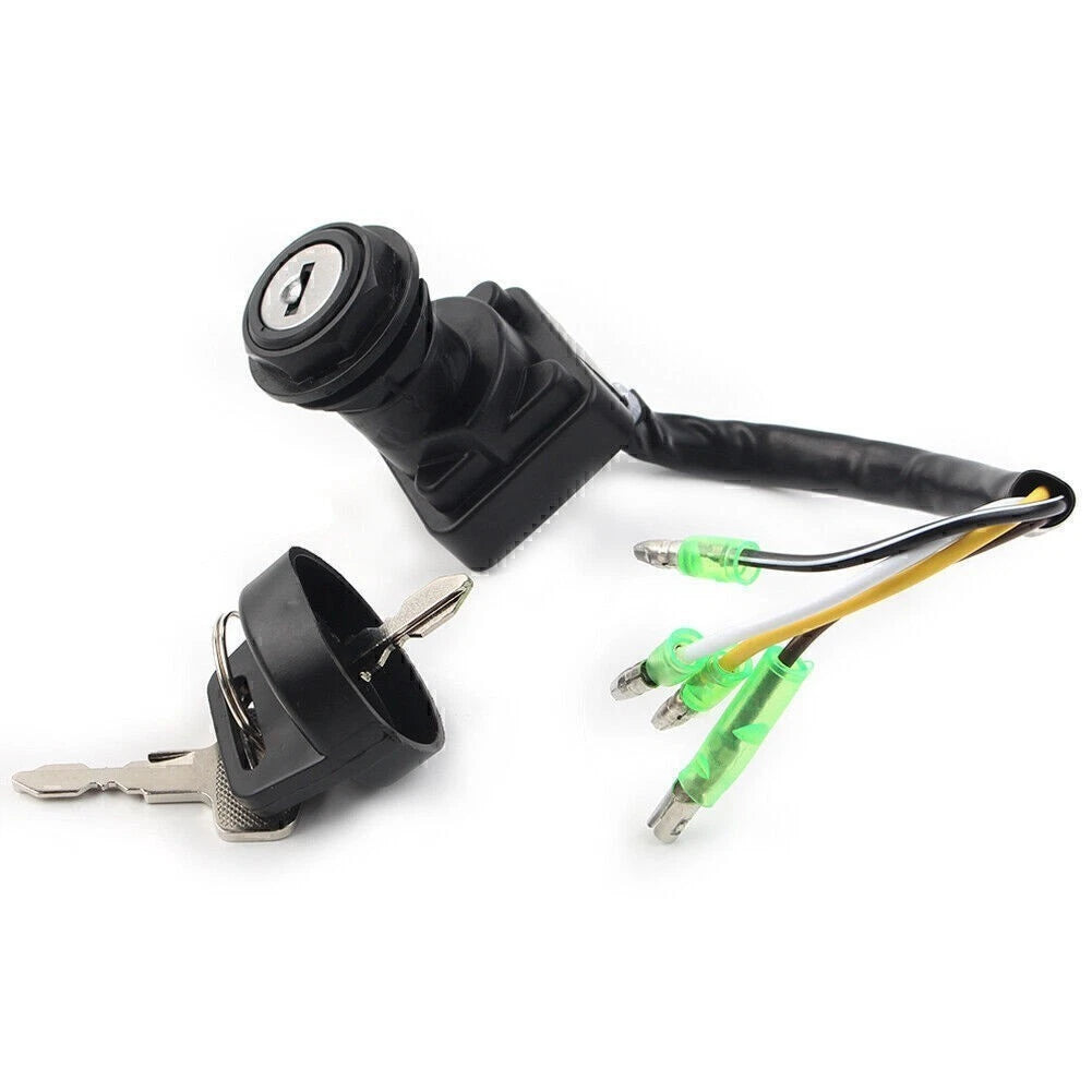 Ignition Key Switch Assembly for Kawasaki Bayou 220 KLF220 (1988–1995)