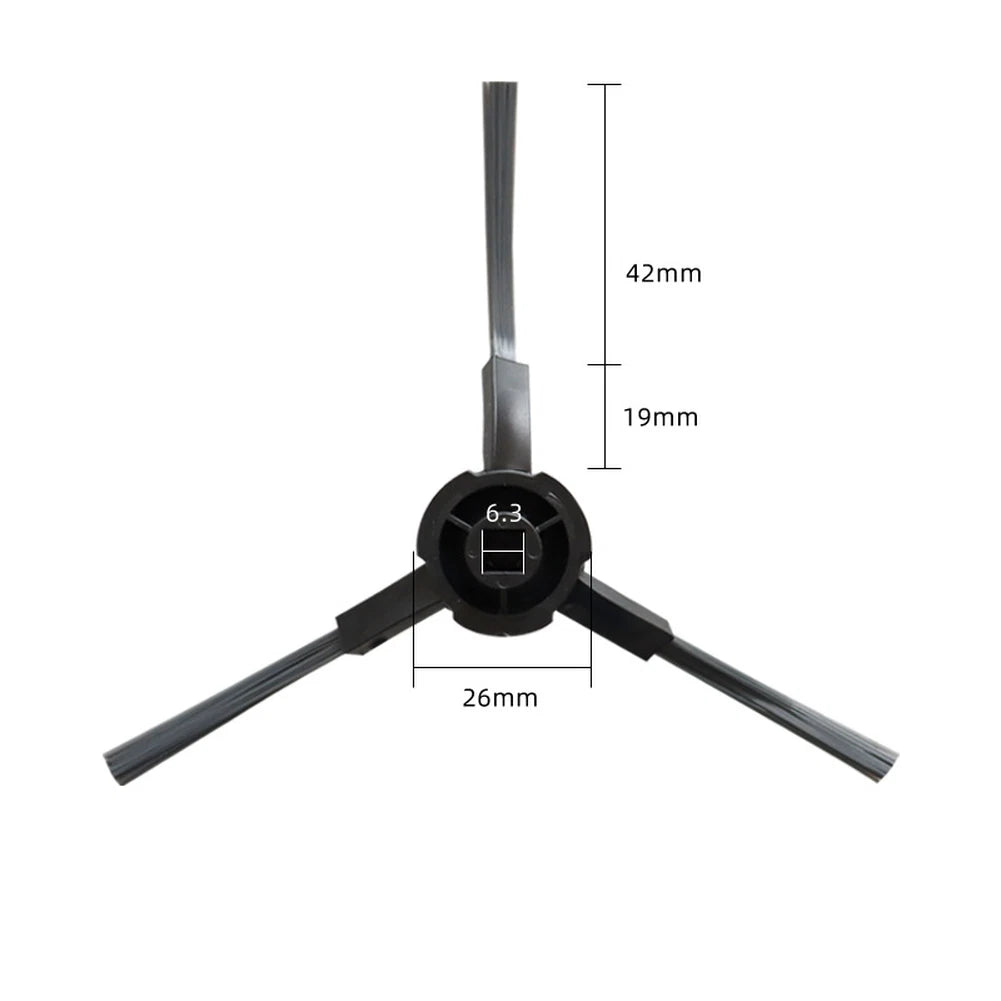 Accessory Kit for Robot Vacuum (Main Brush, Silicone Side Brushes)