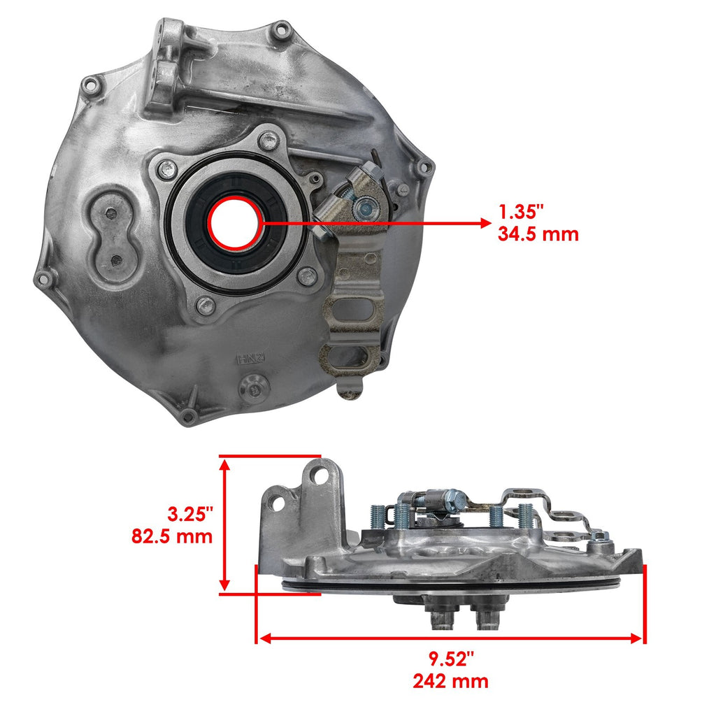 Rear Brake Panel Replacement for Honda Foreman Rubicon 500 TRX500FA (2001–2014)