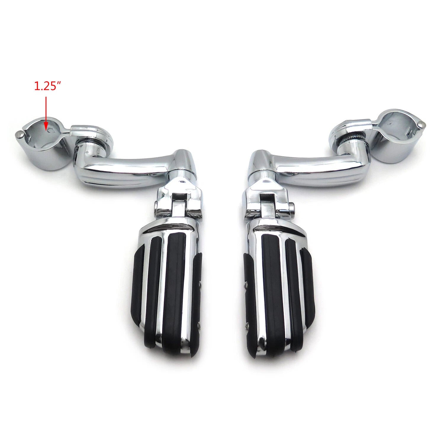 1.25" Highway Engine Bars Foot Pegs for Harley Electra Glide (2000–2023)