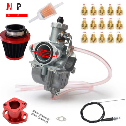 Performance Carburetor Kit for Predator Mini Bike Go Kart (212cc GX200, 196cc)