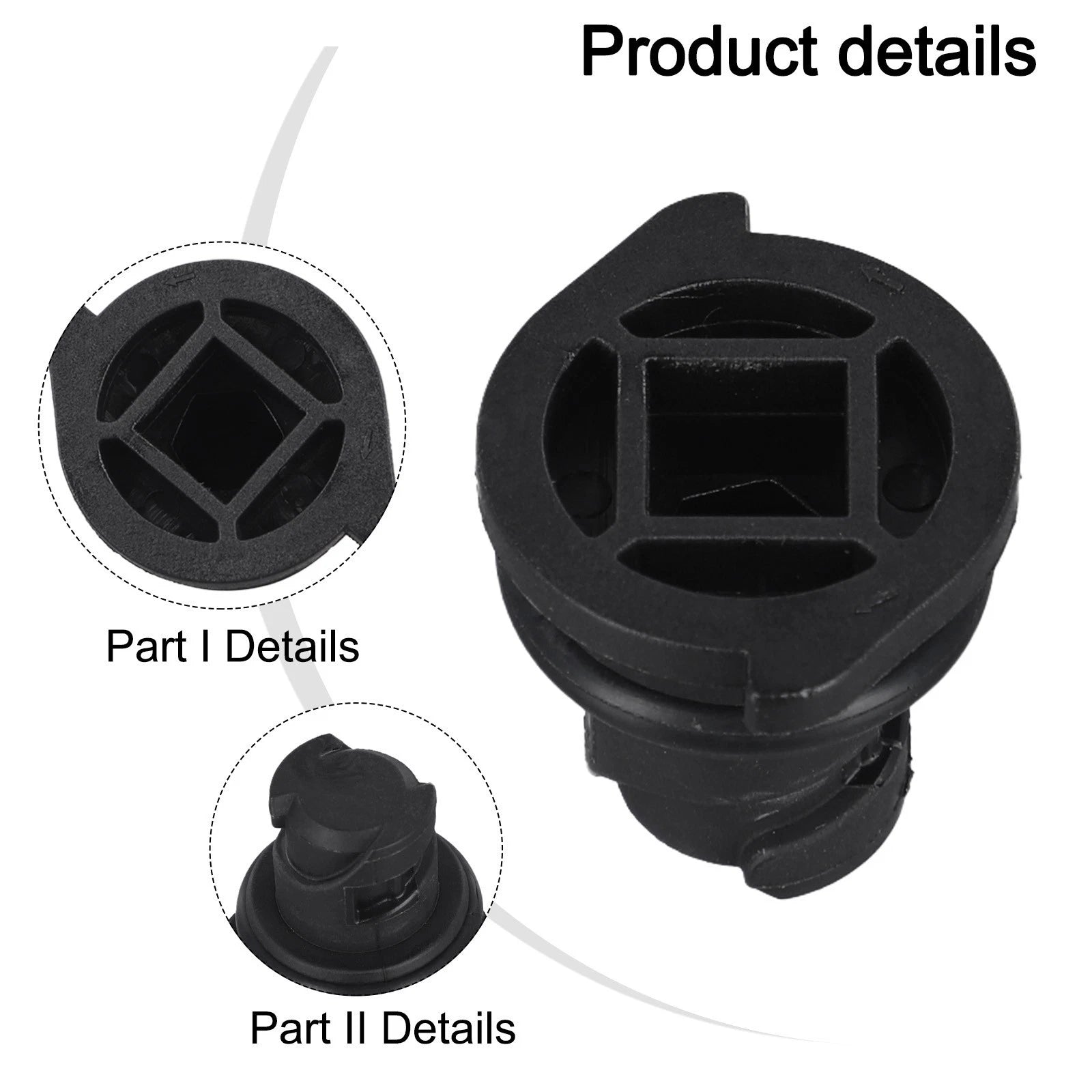 Nylon Plastic Engine Oil Drain for Compatible Models (12713651)