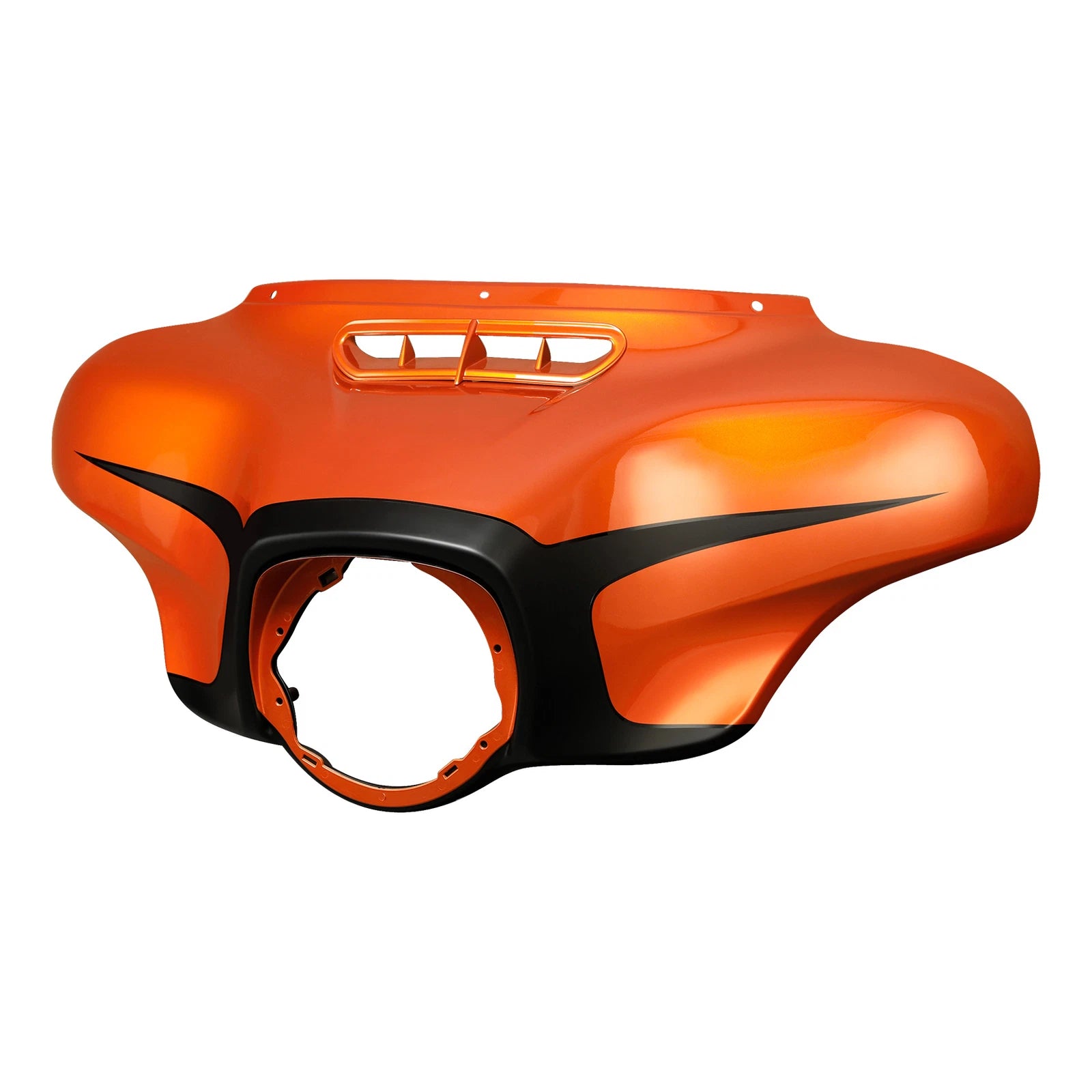Outer Fairing for Harley Electra Glide (2014–2023) Scorched Orange/Black Denim