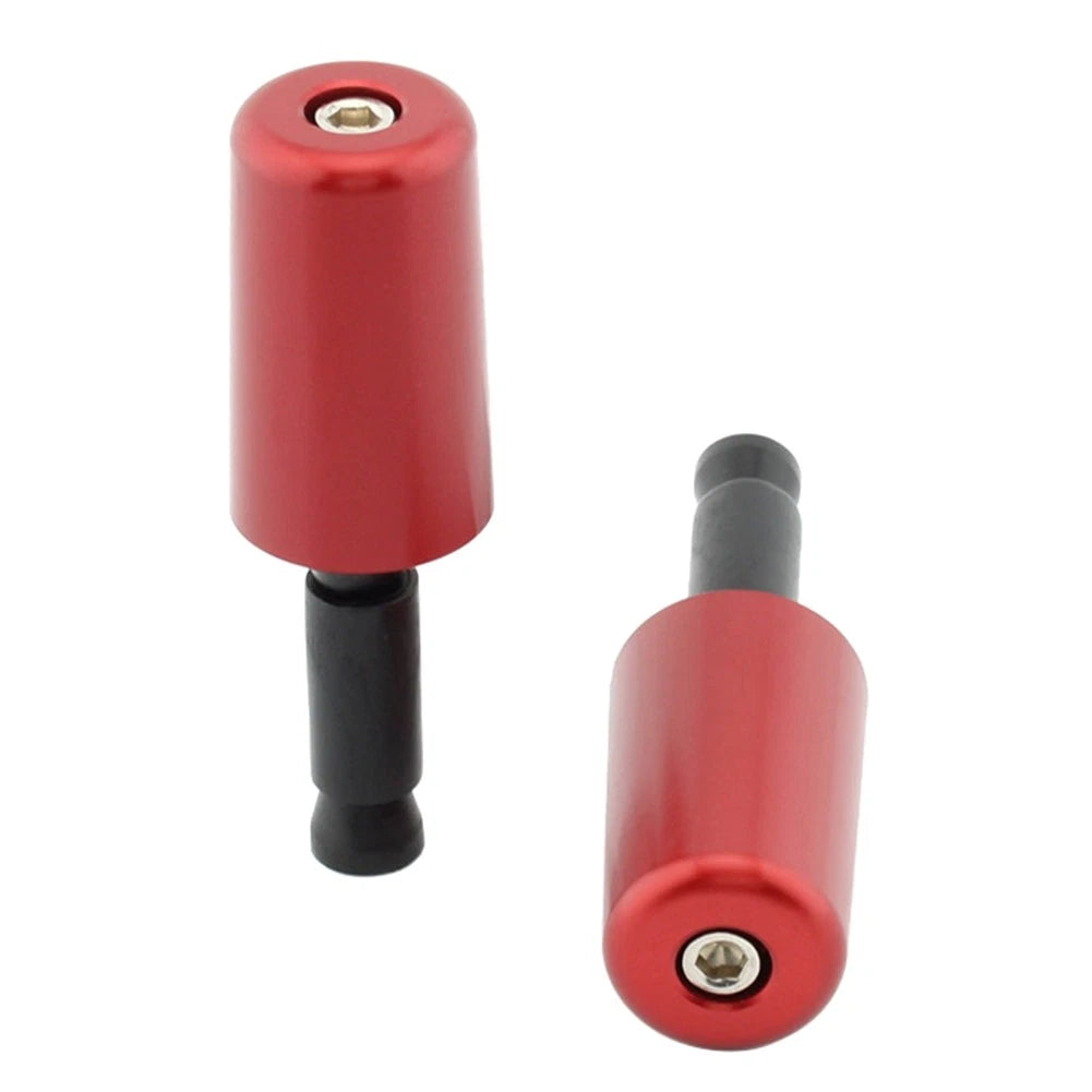 2X Handlebar Grips for Universal Motorcycle (50.8mm) - Red