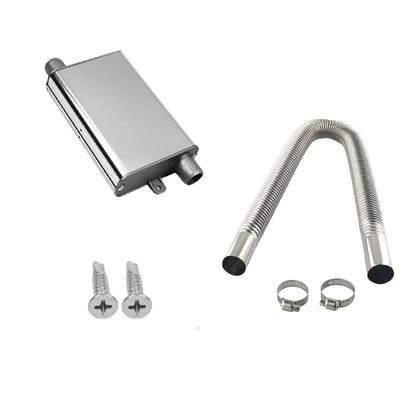 60CM Exhaust Pipe Silencer for Generator (Compatible with Auxiliary Heater)