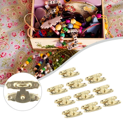 10PCS Iron Box Clasp Hardware for Automotive Applications