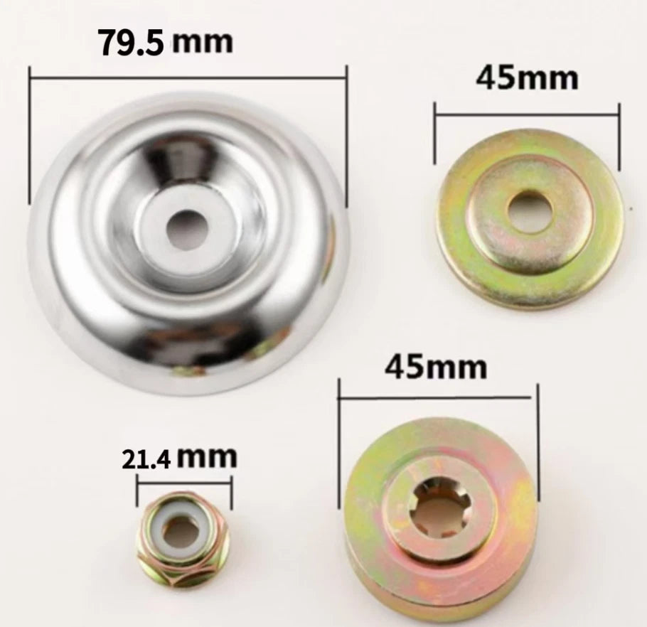 Adapter Kit for Trimmer Blades 4pcs for Lawn and Garden Tools