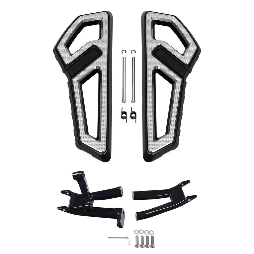 Driver Floorboard Bracket Kit for Harley Heritage Classic FLHC FLHCS (2018–2026)