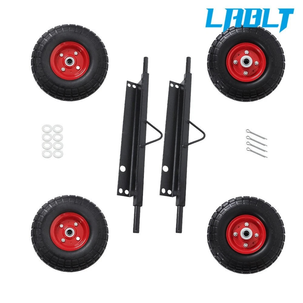 Solid Never Flat Tires Wheel Kit for Honda EU3000is Generator (2001–2023)