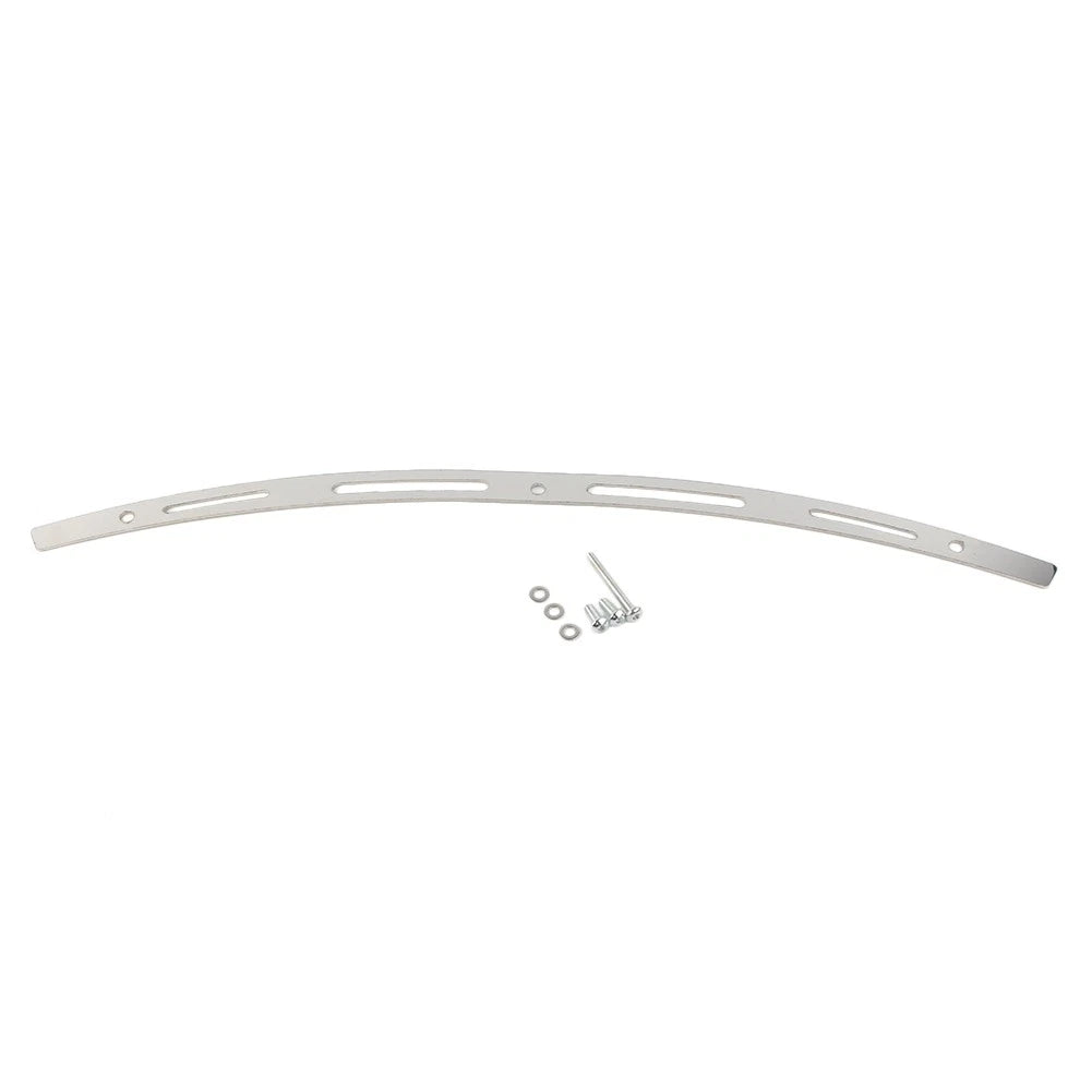 Chrome Slotted Batwing Windshield Molding Trim for Harley Touring FLHT (2014–2019)