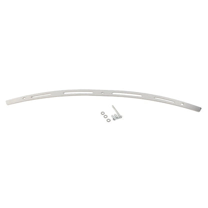 Chrome Slotted Batwing Windshield Molding Trim for Harley Touring FLHT (2014–2019)