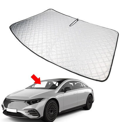 Foldable Windshield Sun Shade for Mercedes-Benz EQS (2022–2025)