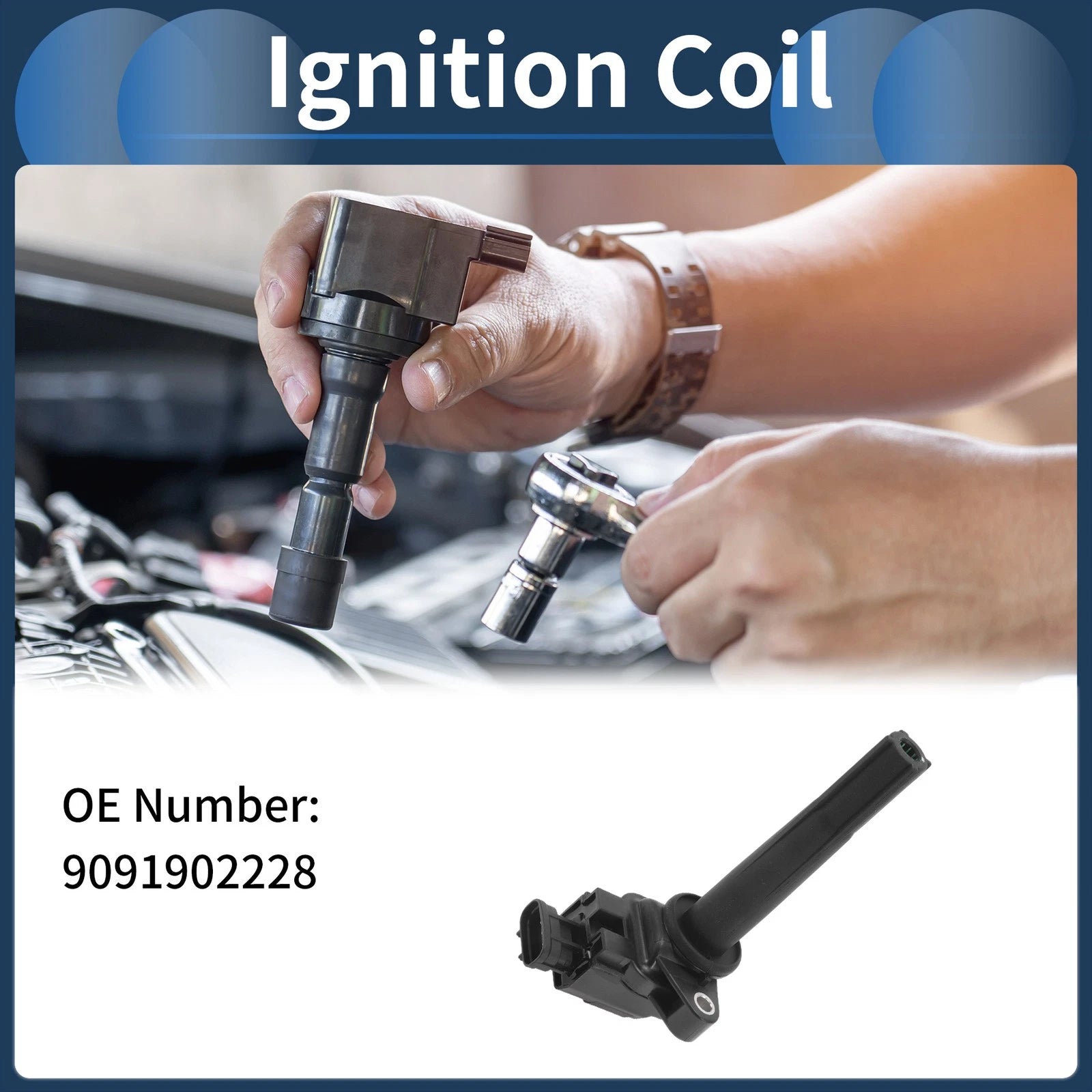 Ignition Coil Pack Replacement for Lexus LS400 (1998–2000)