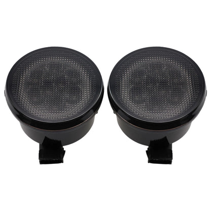 Direct Replacement Smoke Lens Amber Turn Signal Lights for Wrangler JK (2007–2018)