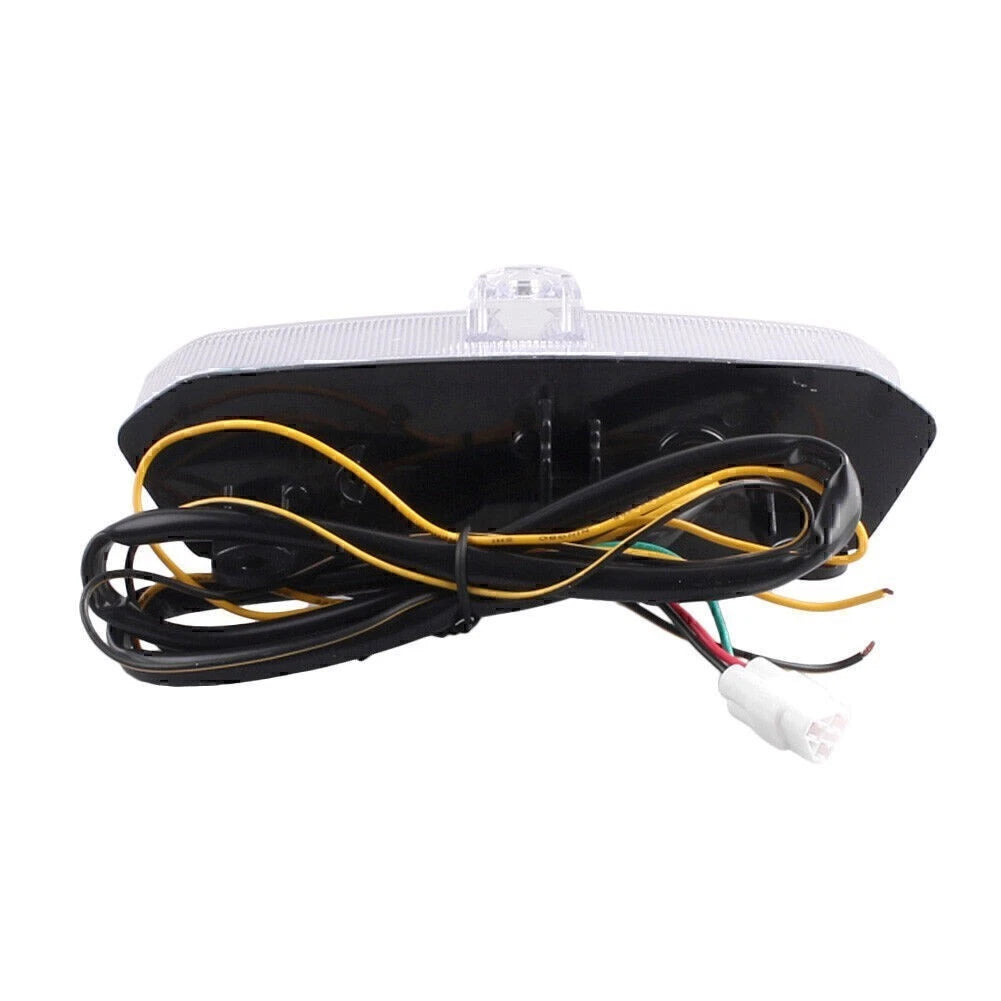 Clear Brake Turn Signal Tail Light Lamp for Yamaha R6 (2003–2009)