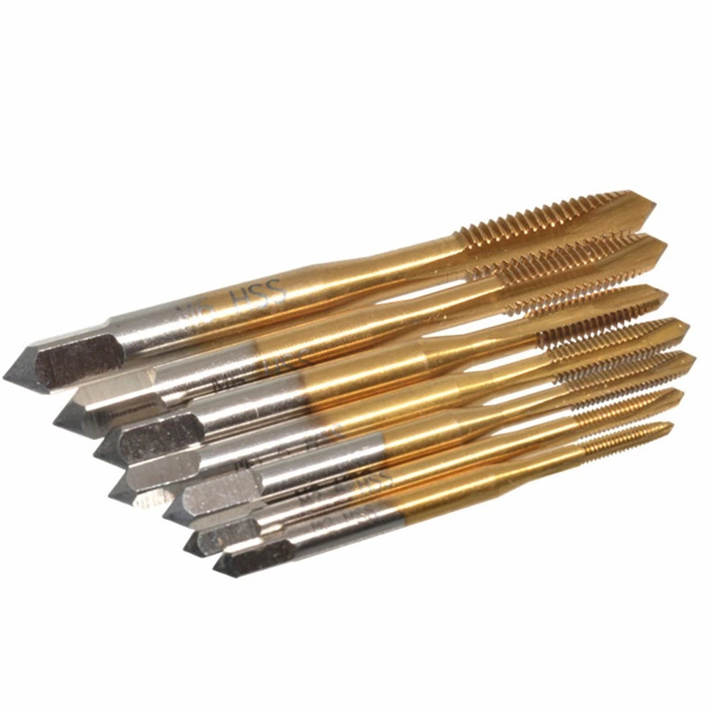 7pc Thread Taps Hand Tool Set for Furniture Assembly