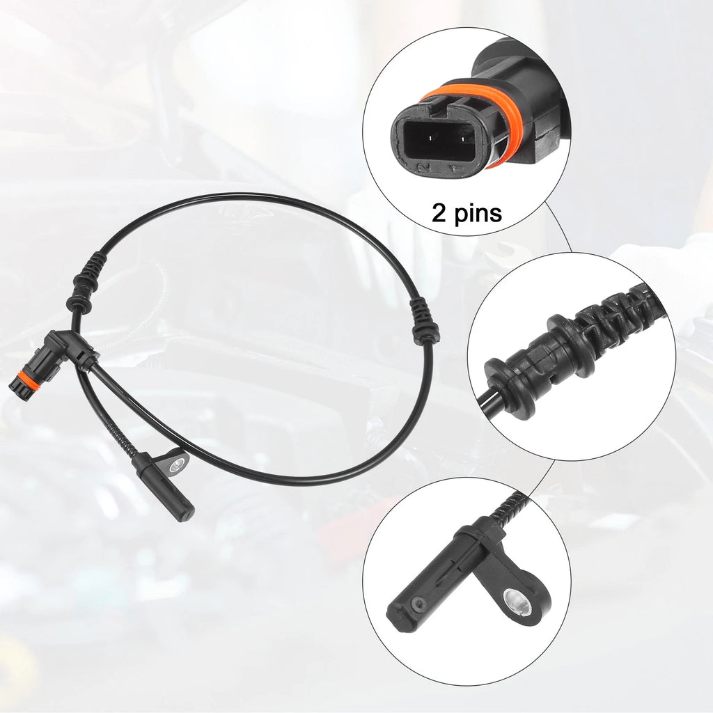 ABS Sensor Front Left Right OEM Replacement for Mercedes-Benz C300 (2008–2011)