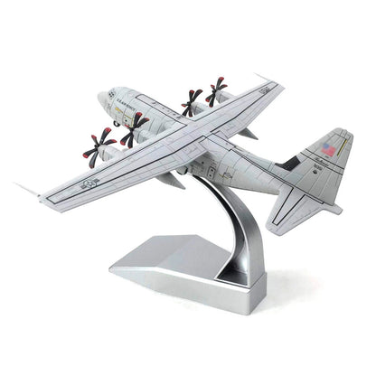 1/200 USAF C-130 Hercules Model Aircraft (Alloy, 21cm)