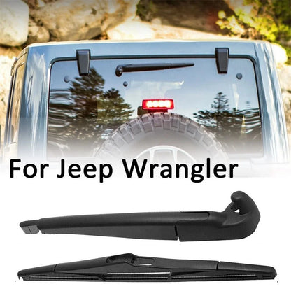 Rear Windshield Wiper Arm & Blade Set for Jeep Wrangler (2007–2016) 68002490AB