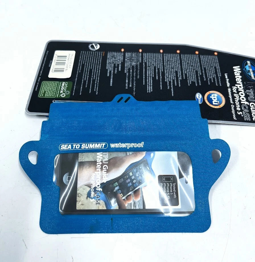 TPU Waterproof Case for iPhone 5 (2012–2013) - Blue