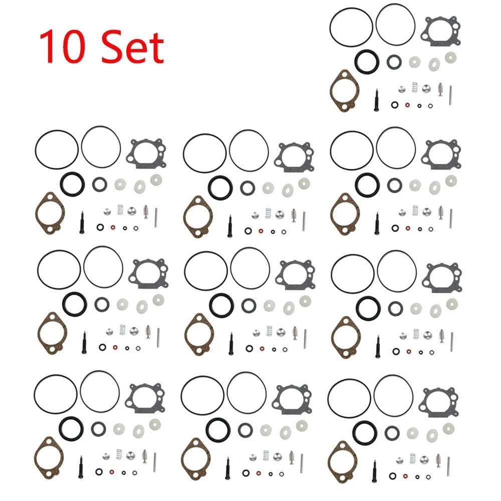 Set of 10 Carburetor Gasket Overhaul Kit for B&S 492495 493762 498260