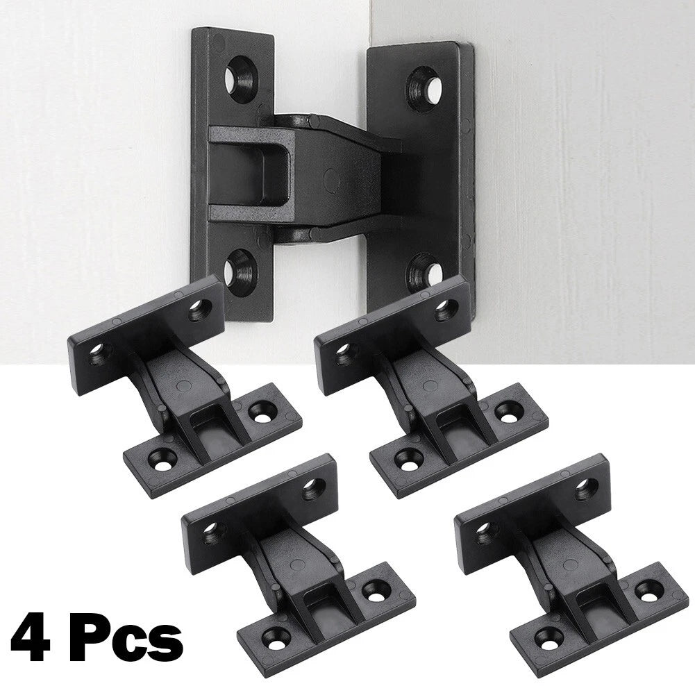 Set of 4 Push In Fittings Panel Clips for Kitchen Cabinet Plinth