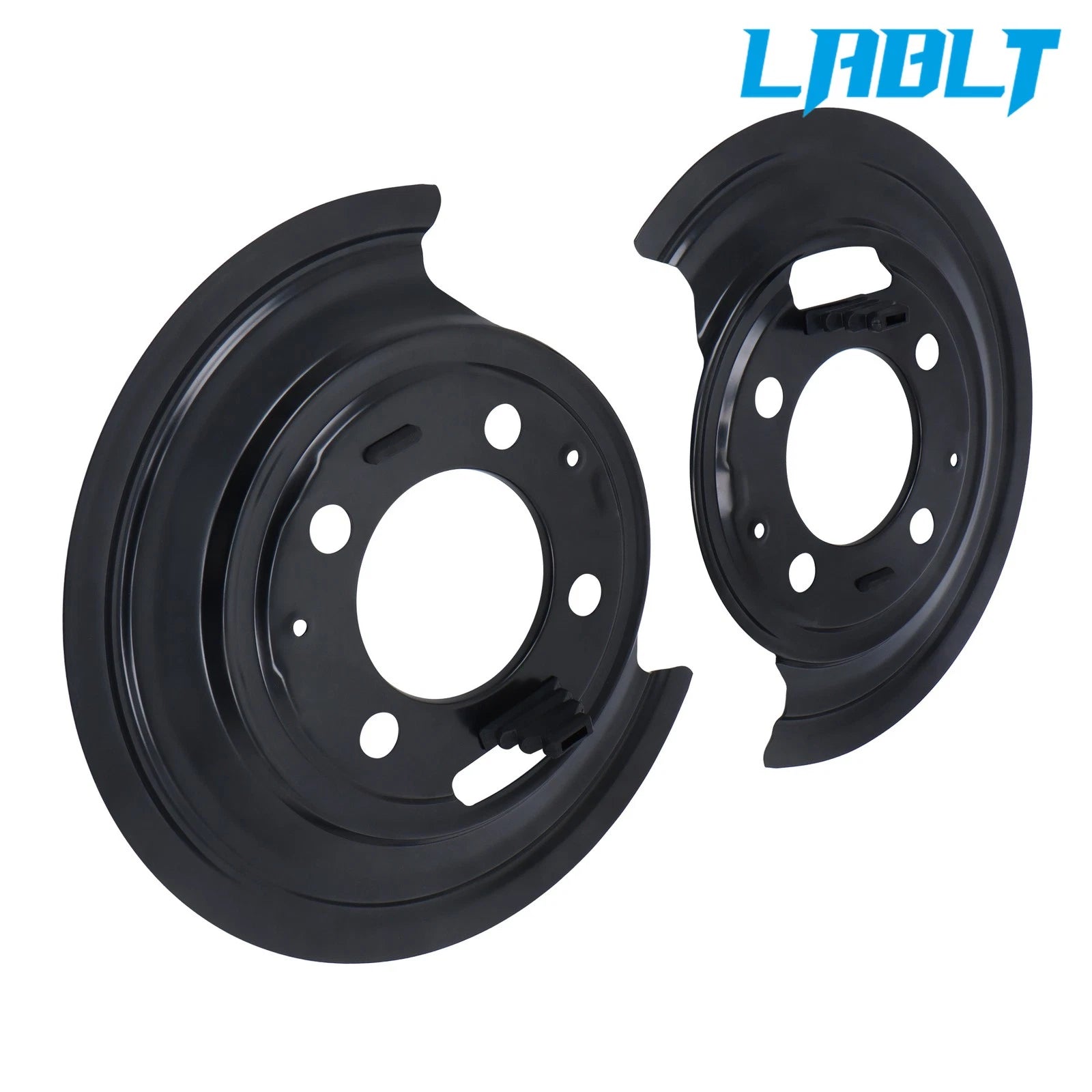 Pair Rear Brake Backing Plates for Dodge Ram 2500 3500 (2009–2011)