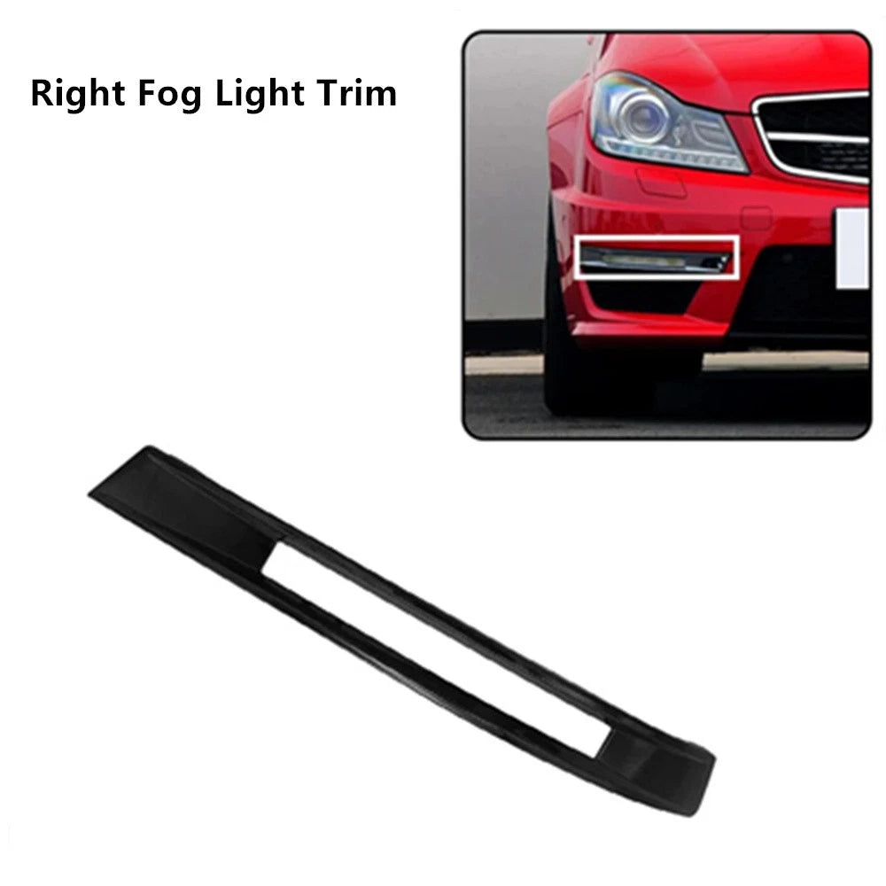 Right Front Bumper Fog Light Hole Moulding Trim For Benz C Class W204 C63 12-14