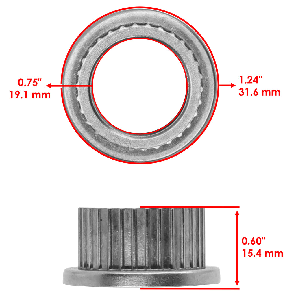 Spindle Bushing Kit Heavy Duty for John Deere LX255 LX266 (1985–1999)