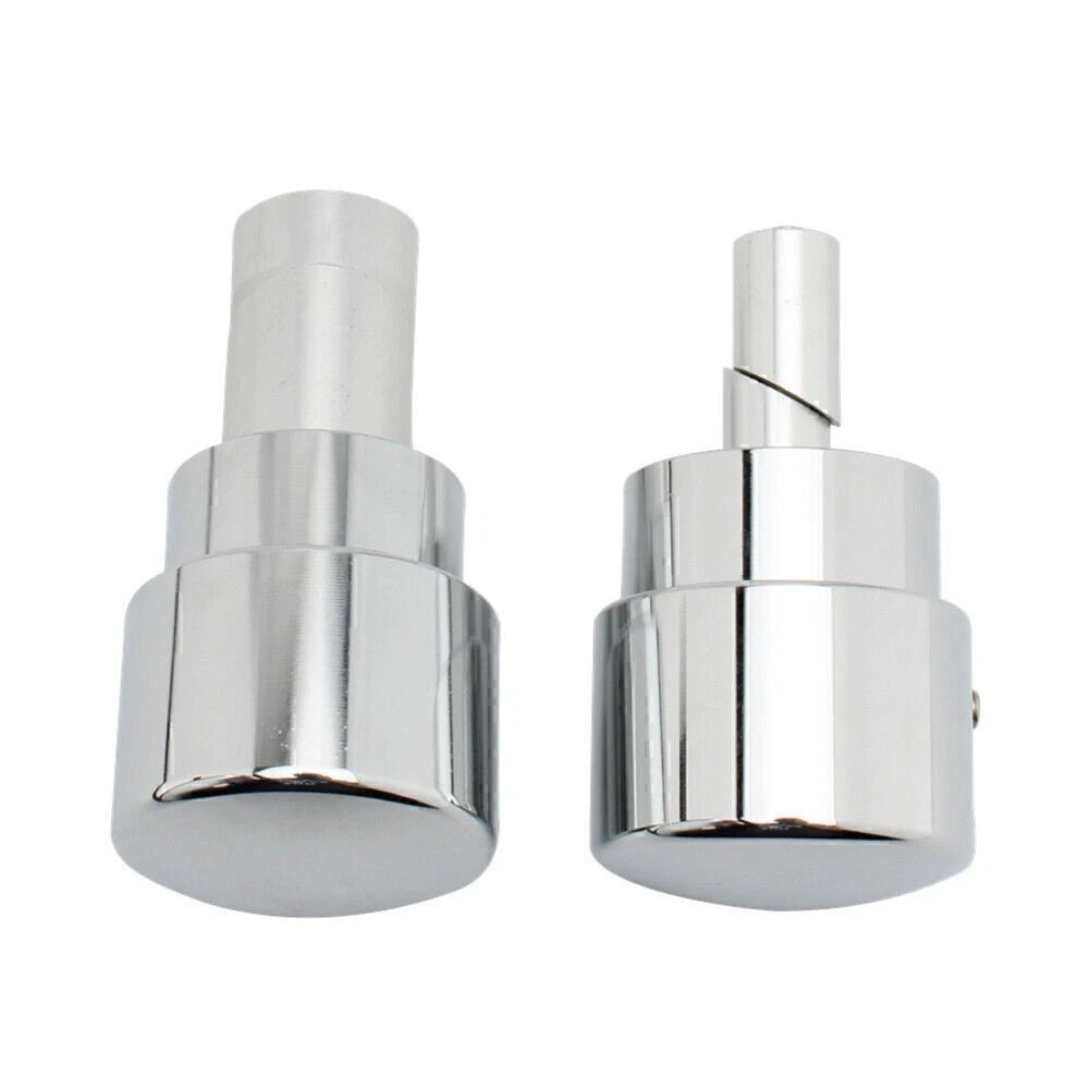 Chrome Front Axle Nut Covers for BMW R18 (2020–2023)