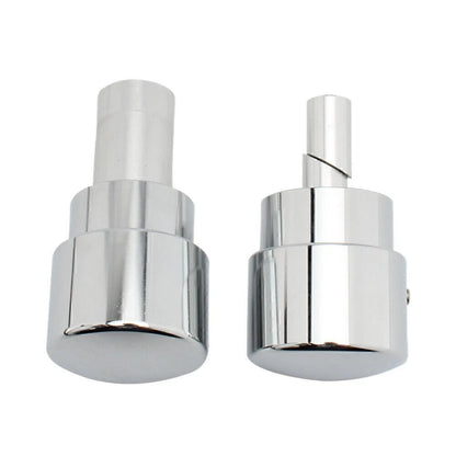 Chrome Front Axle Nut Covers for BMW R18 (2020–2023)