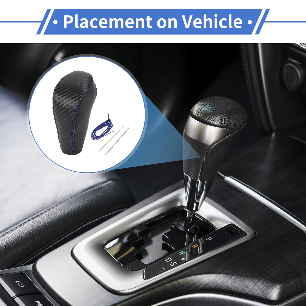 Gear Shift Knob Cover Replacement for Chevrolet Cruze (2011–2015)