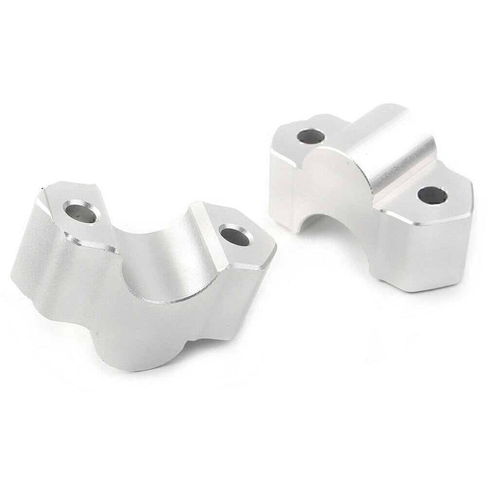 2X 22mm Handlebar Riser Mount Clamps for Kawasaki Versys 1000 (2015–2018)