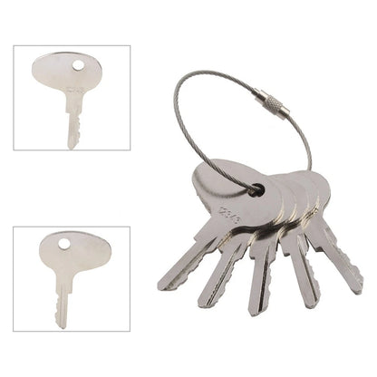 5x Keys for Mitsubishi BD2 Dozers (12343, 912-0514920, 123243)