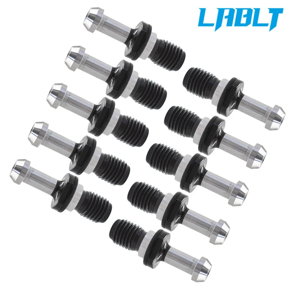 10Pcs Pull Stud Retention Knob for Kia Mori Seiki (LABLT BT40)