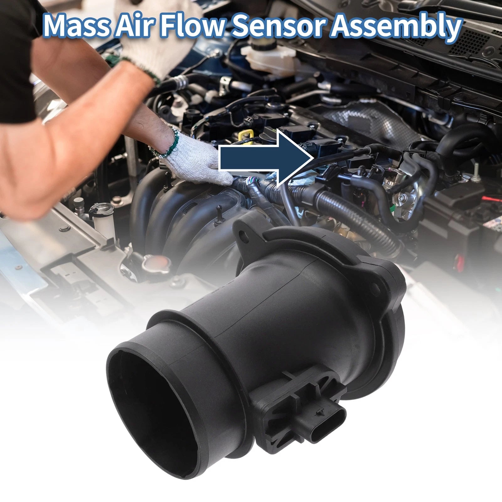Mass Air Flow Sensor Assembly Replacement for Mercedes-Benz C-Klasse (2013–2022)