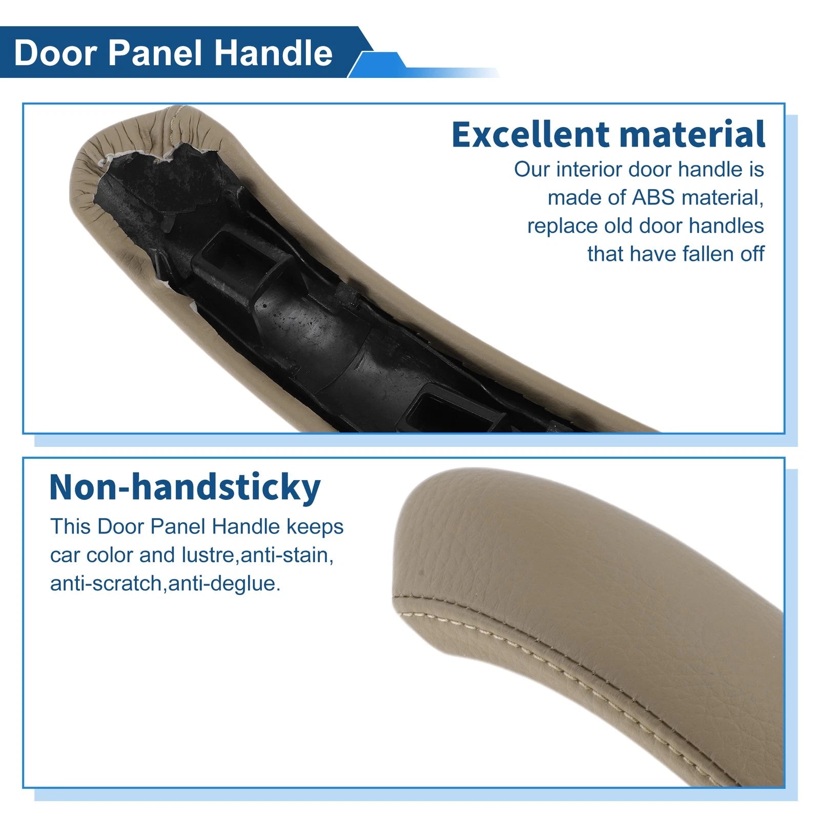 Front Passenger Side Inner Door Panel Handle for BMW X3 F25 (2010–2016) Beige