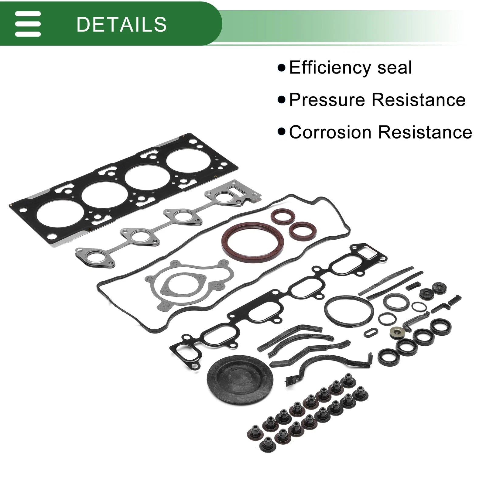 Cylinder Head Gasket Kit Replacement for Hyundai Santa Fe (2001–2006)