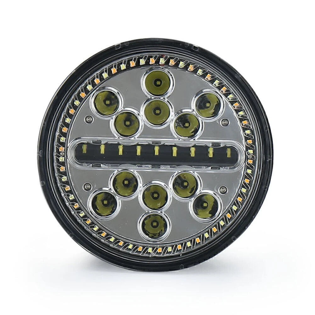 7” LED DRL Headlight for Jeep Wrangler Unlimited (2007–2018)