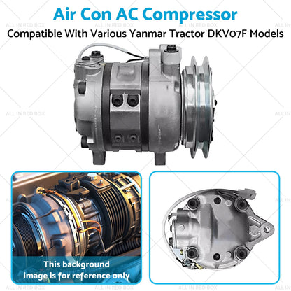 AC Compressor for Yanmar Tractor DKV07F